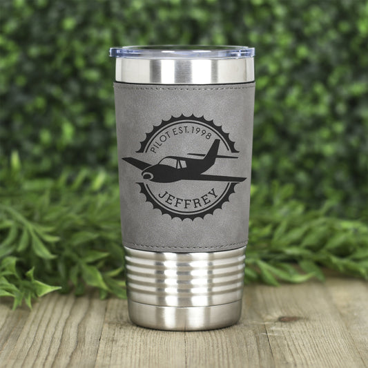 Pilot Gift Personalized Tumbler