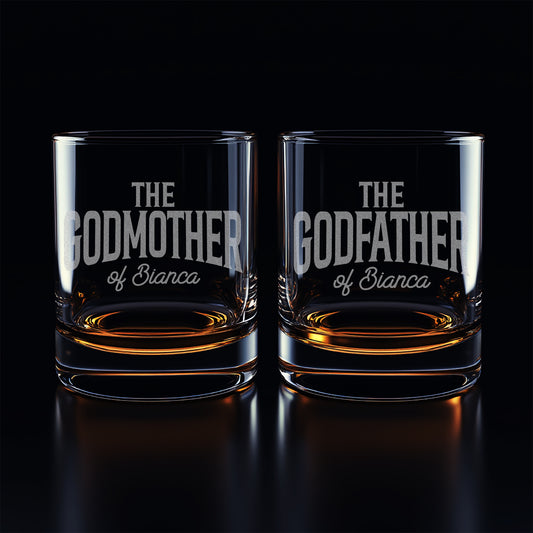 Godparent Custom Bourbon Glass