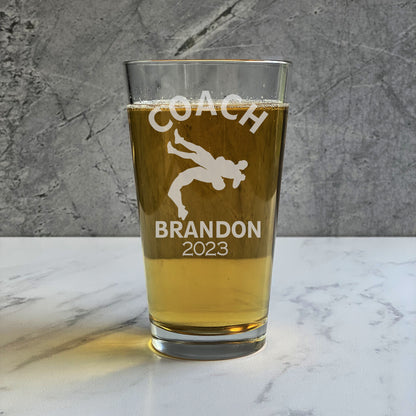 Custom Wrestling Coach Gift